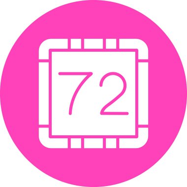 Bilgisayar. Web simgesi basit illüstrasyon