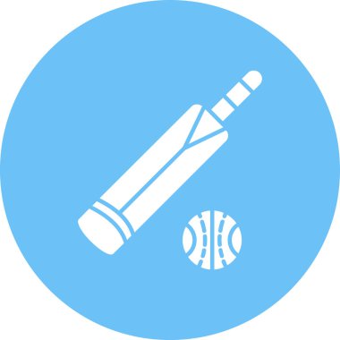 Beyzbol sopası. Vektör illüstrasyonu