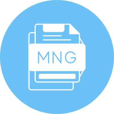 dosya biçimi simgesi, vektör illüstrasyonu