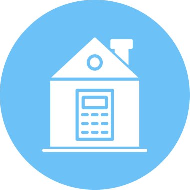 Ev simgesi vektör illüstrasyonu