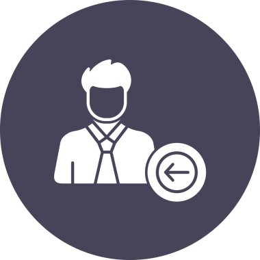 İş ve finans simgesinin vektör illüstrasyonu