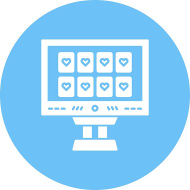 vektör izleyici simgesi illüstrasyonu