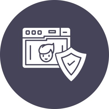 Dizüstü bilgisayarı olan bir adamın vektör çizimi