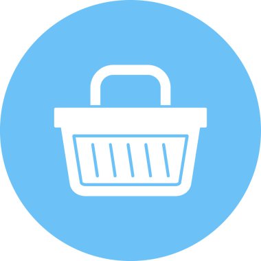 Sepet Simgesi vektör illüstrasyonu