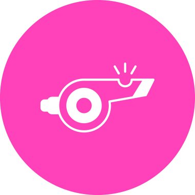 Tek bir izole edilmiş simgenin vektör illüstrasyonu