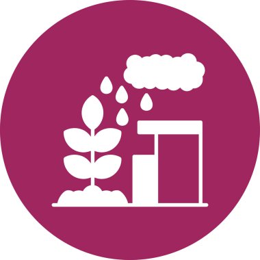 Bulut simgesi vektör illüstrasyonu