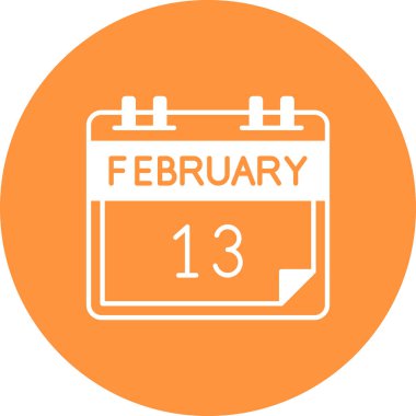 Takvim simgesi tasarımı, vektör illüstrasyonu