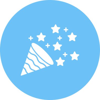 Ay. Web simgesi basit illüstrasyon