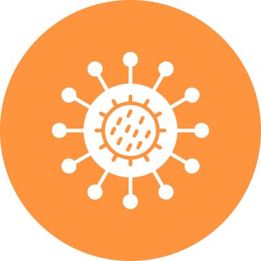 Bir covid 'in vektör çizimi - 19 koronavirüs