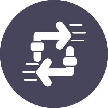 şebeke. Web simgesi basit illüstrasyon