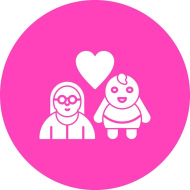 Aşk simgesinin vektör illüstrasyonu