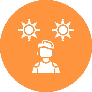 dişli vektör simgesi modern basit vektör çizimi