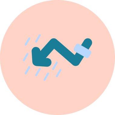 Hava durumu. Web simgesi basit illüstrasyon