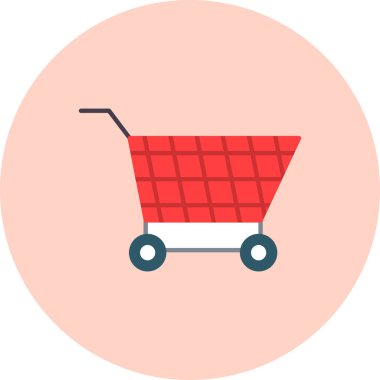 Alışveriş arabası. Basit tasarım