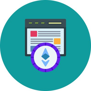 seo modern simgesinin vektör illüstrasyonu