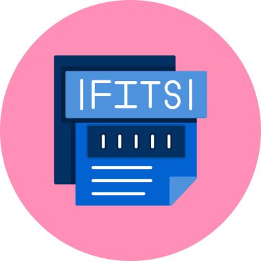 dosya biçimi simgesi, vektör illüstrasyonu