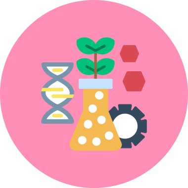 Bilim simgesi vektör illüstrasyonu