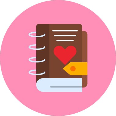 Belge. Web simgesi basit illüstrasyon