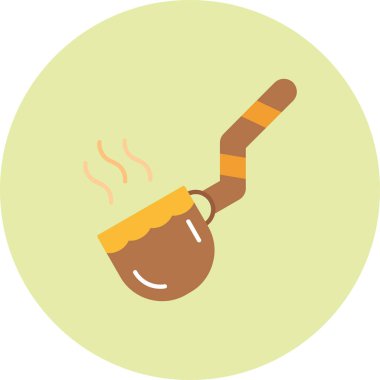 Kahve fincanı, illüstrasyon, vektör, beyaz arka planda..