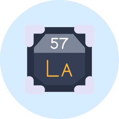 Los Angeles düz vektör simgesi