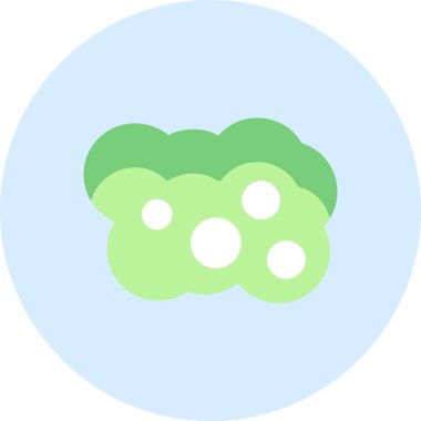 Brokoli. Web simgesi basit illüstrasyon