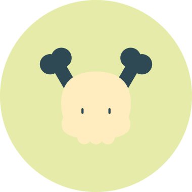 Düz dizaynlı şirin bebek simgesi