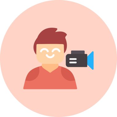 video kamera vektör simgesi