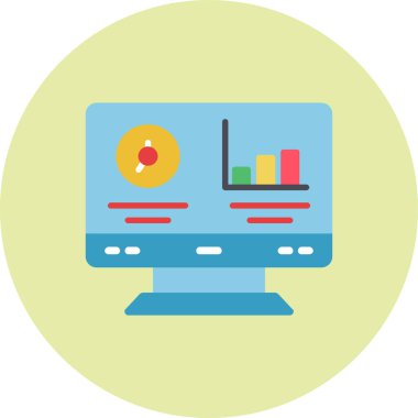 veri analiz vektörü simgesi