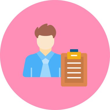 iş simgesi vektör illüstrasyonu