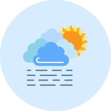 Bulut. Web simgesi basit tasarım