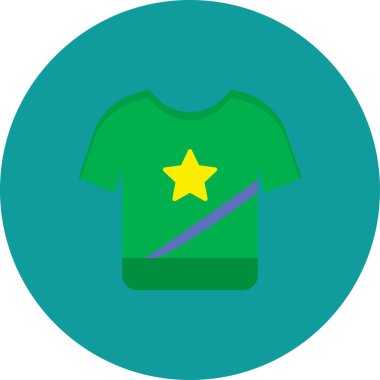 gömlek vektör simgesi modern basit illüstrasyon