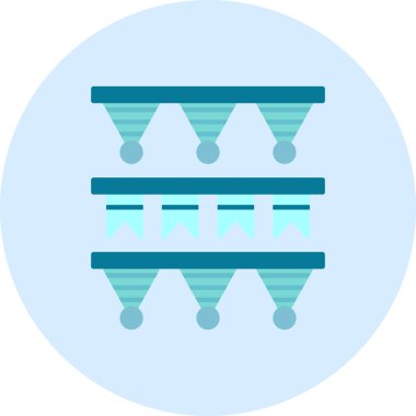 Bir b eksikliği simgesinin vektör çizimi