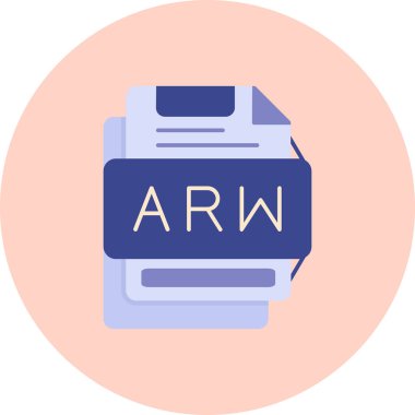 Modern dosya biçiminin vektör illüstrasyonu