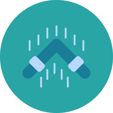 Yağmurlu hava ikonu, vektör illüstrasyonu