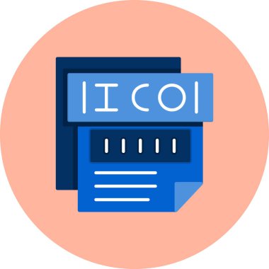 Dosya. Web simgesi basit illüstrasyon