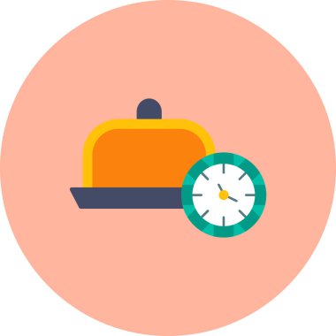 vektör çizim çalar saat