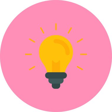 ampul vektör simgesi