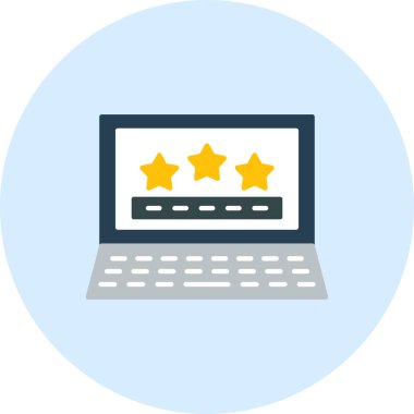 Müşteri denetleme vektör simgesi