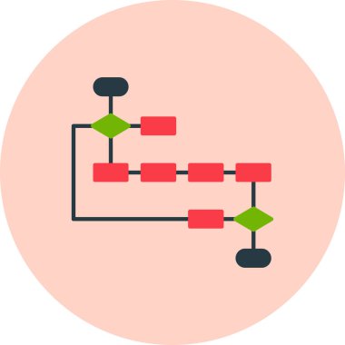 Ağ Paylaşımı. Vektör illüstrasyonu
