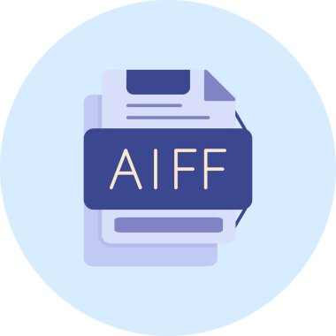 dosya biçimi simgesi, vektör illüstrasyonu