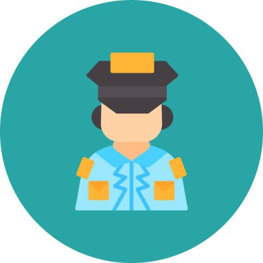 kolej & okulu için düz simge