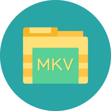 dosya biçimi simgesi, vektör illüstrasyonu