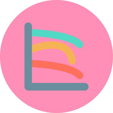 Ok. Web simgesi basit illüstrasyon