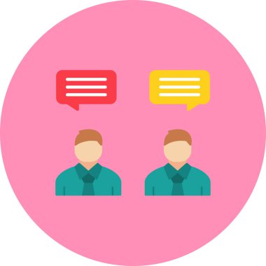 iş simgesi, illüstrasyon, beyaz arkaplanda