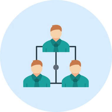 takım çalışması vektör illüstrasyonu, simge