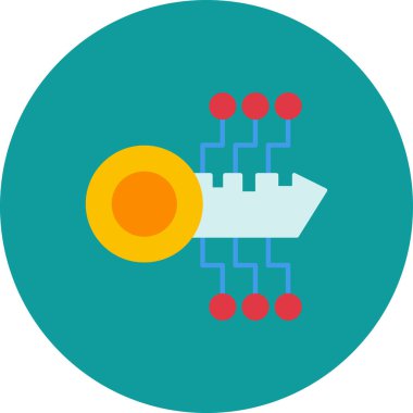 Gıda simgesinin vektör illüstrasyonu