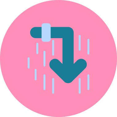 Ok. Web simgesi basit illüstrasyon