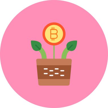 Bir çiçeğin vektör illüstrasyonu