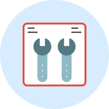 Gıda modern simgesinin vektör çizimi