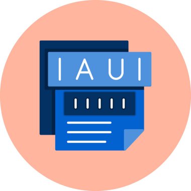 dosya biçimi simgesi, vektör illüstrasyonu